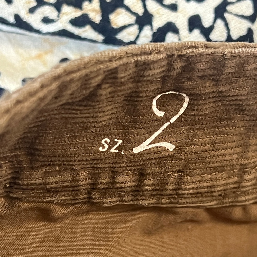 Ann Taylor Loft Brown Cotton/Spandex Corduroy Skirt - Size 2 - Picture 6 of 15
